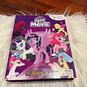 My Little Pony The Movie My Busy Books 12 Play Figures Playmat and Storybook